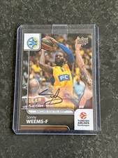 2016-17 Upper Deck Euroleague - Sonny Weems #67 Autographs (AU)
