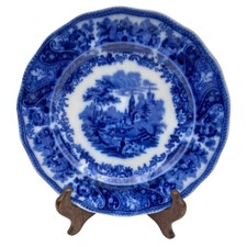 Burgess Leigh Flow Blue In Burleigh (Burgess & Leigh) China for