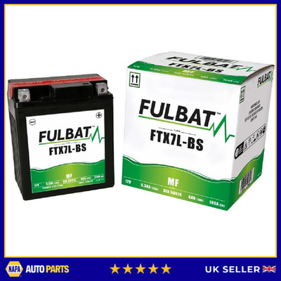 FTX7L-BS MF Fulbat Motorradbatterie