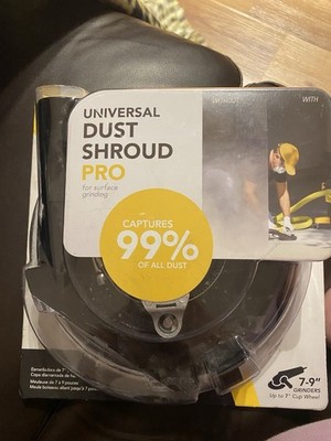 Dustless Technologies 7 in. Universal Dust Shroud Pro for Angle Grinders