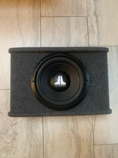 JL Audio 10" Car Subwhoofer with Enclosure Gray Carpet Finish