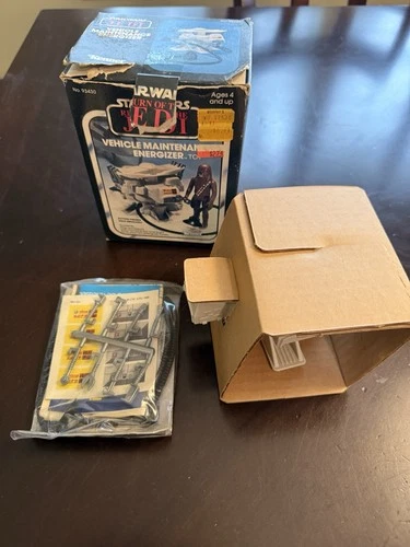 Vintage Star Wars Vehicle Maintenance Energizer SEALED CONTENTS! Box ROTJ Kenner