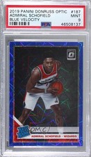 2019 Donruss Optic Rated Rookie Blue Velocity Prizm Admiral Schofield PSA 9 8d2
