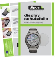 2X Schutzfolie Matt FüR Garmin Fenix 6X Solar Displayschutzfolie Folie Display