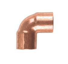 Mueller Streamline W 62009 Copper 90 Degree Short Radius Elbow 0.25 Dia. in.