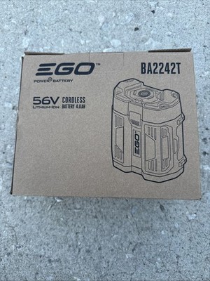 EGO Power+ Lithium-Ion 56V 4.0Ah Battery - Black/Green - BA2242T