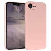HandyhüLle FüR Apple Iphone 16E Silikon Back Cover Tpu Schutz Handy Case Rosa