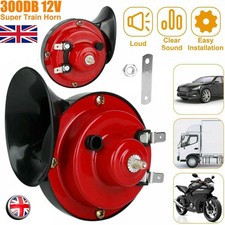 Train 300DB 12V Super Loud Electric Snail Air Horn For Motorcycle Car Truck Boat