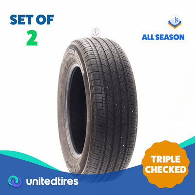 Set of (2) Used 225/65R17 Michelin Primacy A/S 102H - 6/32