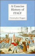 A Concise History of Italy Hardcover Christop...