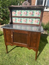 ANTIQUE ART NOUVEAU RARE MAJOLICA PERANAKAN TILES JAPAN