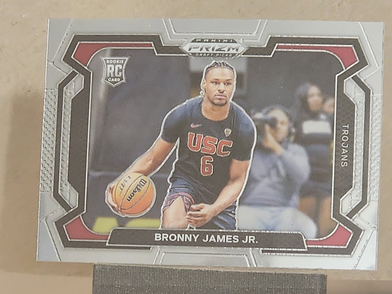 2024 Prizm Draft Picks Variation #86 Bronny James Jr.