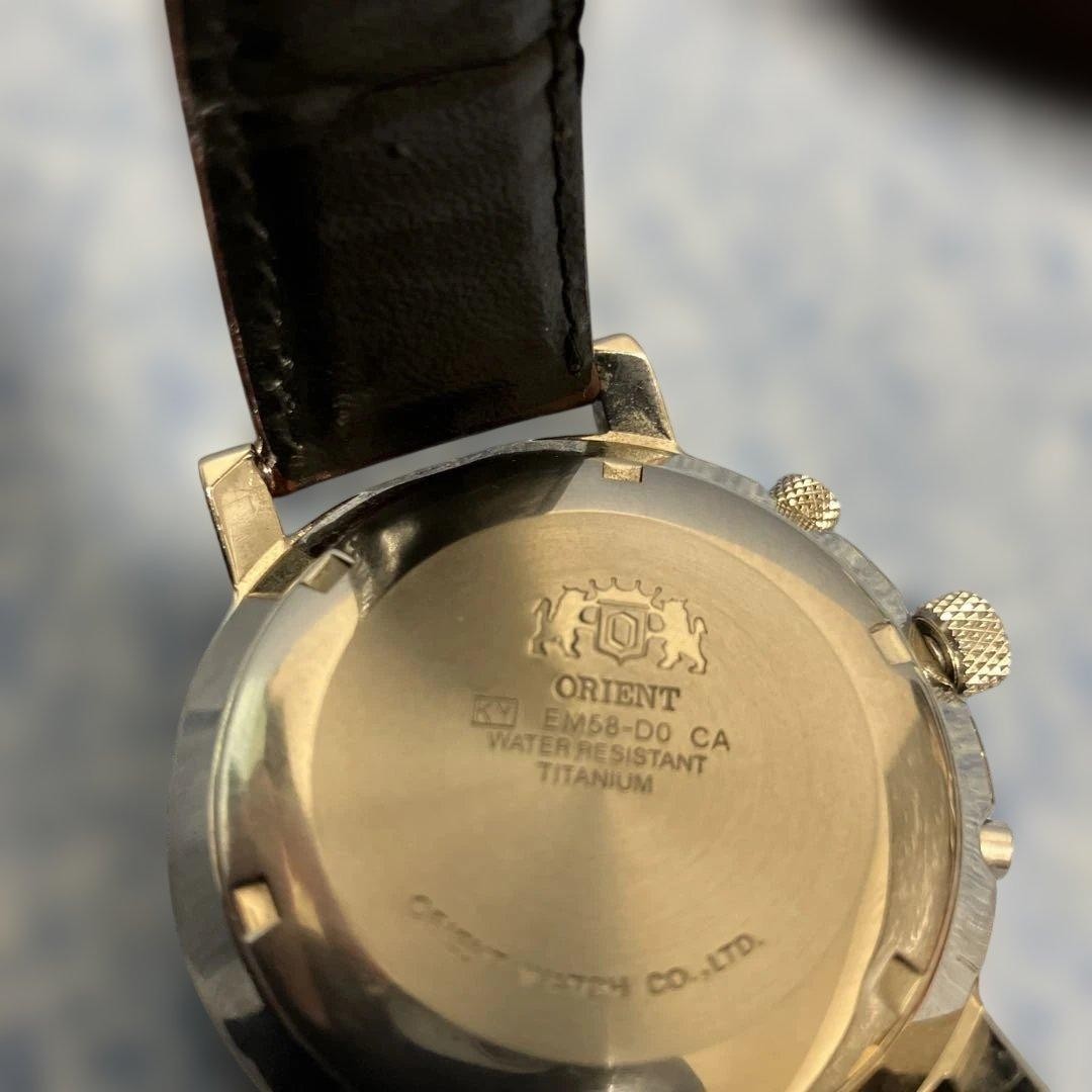 Orient Kingmaster Titanium Automatic Pilot Watch … - image 6