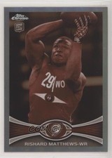2012 Topps Chrome Sepia-Tone Refractor 57/99 Rishard Matthews #204 fm0