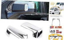 Mirror Caps Fitment for 2019-2025 Chevy Silverado Silverado/Sierra 19-25 Chrome