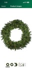 Northlight 60" LED Canyon Pine Artificial Christmas Wreath Clear Lights — photo 1
