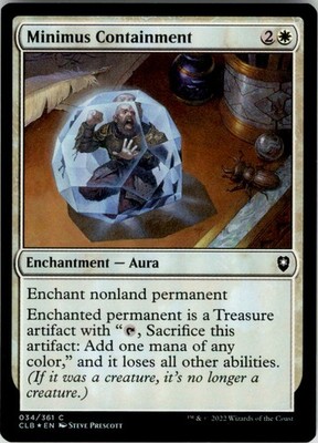 2022 Commander Legends: Battle for Baldur's Gate Minimus Containment Draft