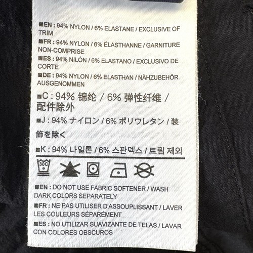 Arcteryx Parapet Capri Crop Pants Womens Size 10 Black Outdoor Hiking Gorpcore - Picture 8 of 9