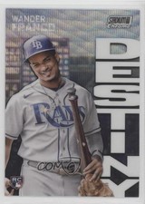 2022 Stadium Club Chrome Dynasty and Destiny Wave Refractor Wander Franco 8f7