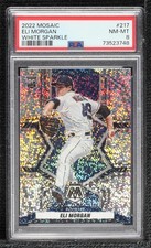 2022 Panini Mosaic Rookies White Sparkle Mosaic Prizm Eli Morgan #217 PSA 8 ni4