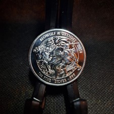Royal Mint 2024 Beowulf & Grendel Myths & Legends Silver Coin 1oz .999