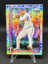 2025 Topps Chrome Logofractor Edition - Kumar Rocker, Kumar Rocker #73 (RC)