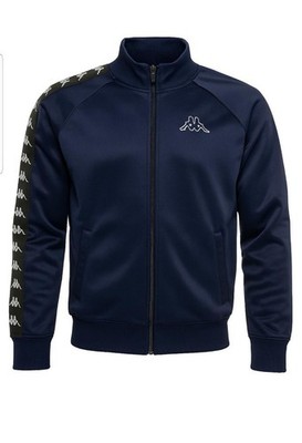 Kappa Full Zip Blue Track Jacket Size Medium