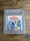 Disney's Mulan (Nintendo Game Boy, 1998) TESTED & WORKS
