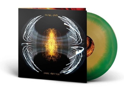 Pearl Jam Dark Matter Seattle PNW Variant Green & Gold Vinyl Record