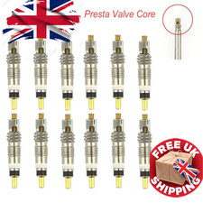 10Pcs Bike Presta Valve Core Replacement Brass Removable Tubeless Road MTB Core