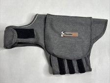 ThunderShirt Dog Anxiety Calming Vest W/ Reflector Size M Gray Travel Storm