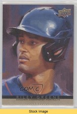 2022 Upper Deck Goodwin Champions Portraits Riley Greene #P-46 READ uk2