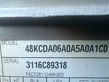 Carrier Rooftop Unit Air Conditioner RTU 48KCDA06A0A5A0A1C0 Gray