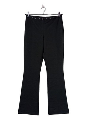 WHITE FOX Stoffhose Damen Hose Gr. DE 36 schwarz Casual-Look