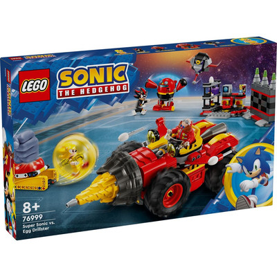 LEGO  Sonic the Hedgehog  76999 Super Sonic vs. Egg Drillster