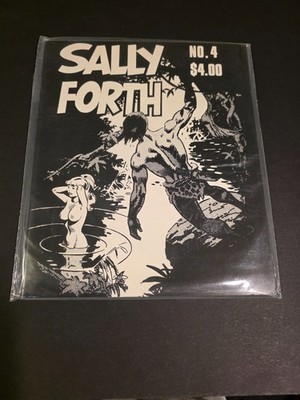 Sally Forth #4 1977 Wally Wood   Authentic  