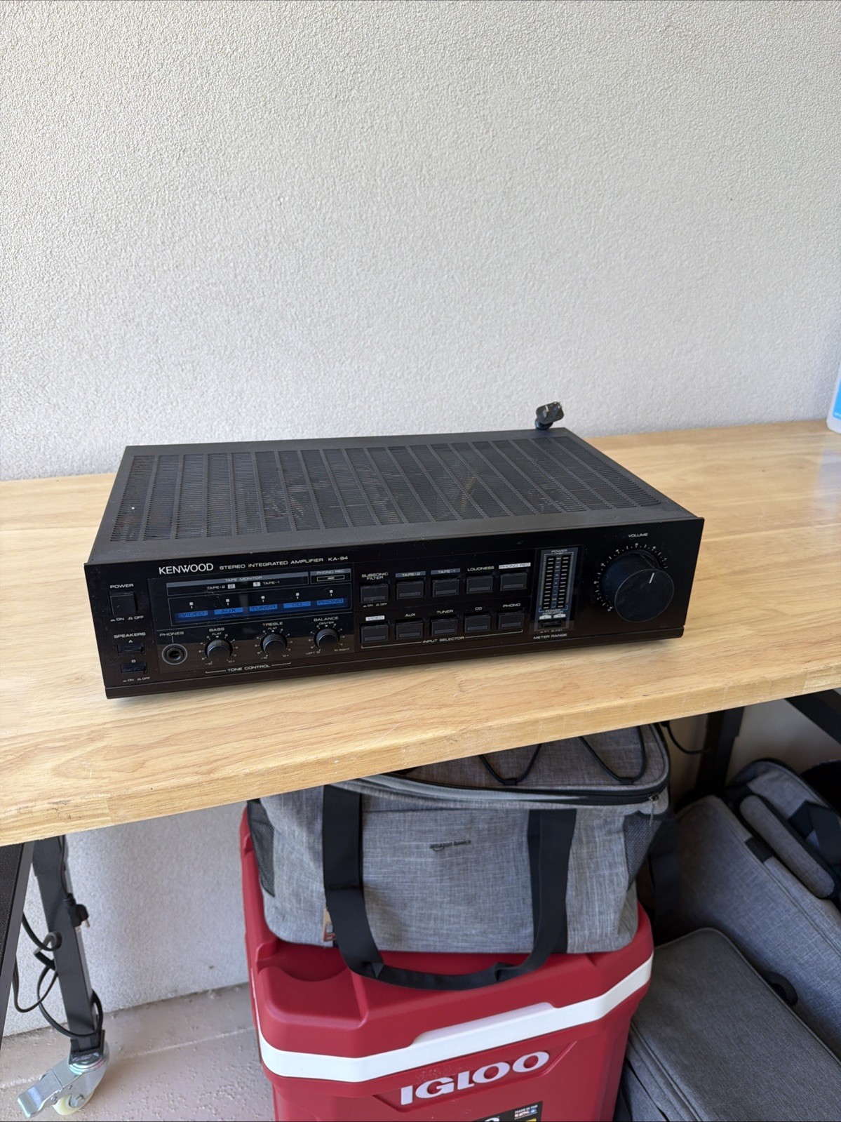 Kenwood KA-94 vintage audio equipment - eBay listing photo 2