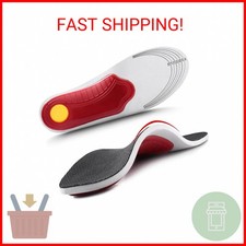 Ailaka High Arch Support Shoe Insoles Inserts for Flat Feet - Orthotic Insoles H