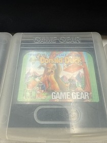 Sega Game Gear Console Lot 5 Games Carrying Case Charger Powers On Clean READ