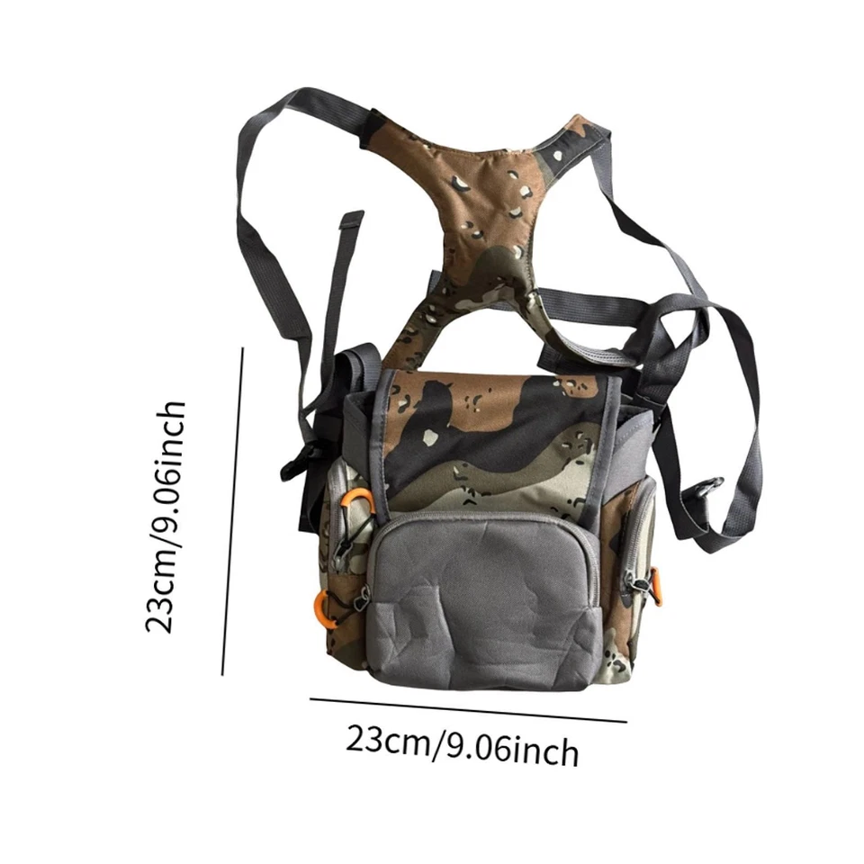 Paquete de arnés binocular para pecho bolsa de protección de gran capacidad fácil de llevar Foto 4 de 4