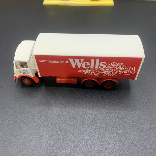 EFE 12501 Atkinson Kastenwagen LKW - Wells Softdrinks - Maßstab 1:76 - Bild 2 von 7