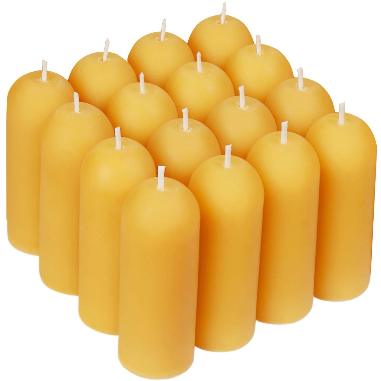 Natural Beeswax Candles, Long Lasting Burning for Outdoor,In