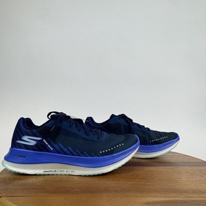 Skechers Razor 5 Arc Fit Go Run $120 Men\'s Running Shoes Size 11.5 Navy Blue EUC Skechers GOrun Razor 5 Men main image 3