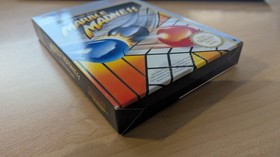 NES Marble Madness FRA near MINT COMPLET Notice et Poster CIB