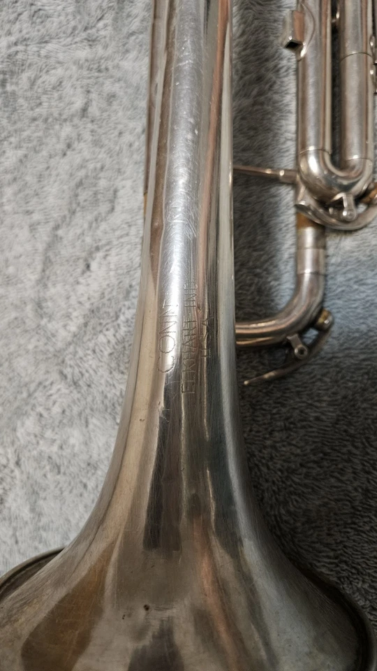 Trompeta Super Constellation Conn 60B rara - plata Elkhart 1969 Foto 4 de 4