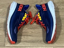 Hoka One One Clifton 9 Shoes Mens Sz 8 Blue Road Running Athletic Sneakers