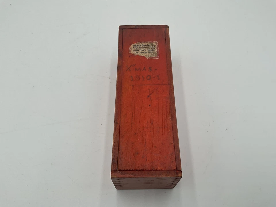 Vintage 1900’s Dominos Set Ivory & Ebony 28Pieces Plus Original Box. - Image 2 of 4