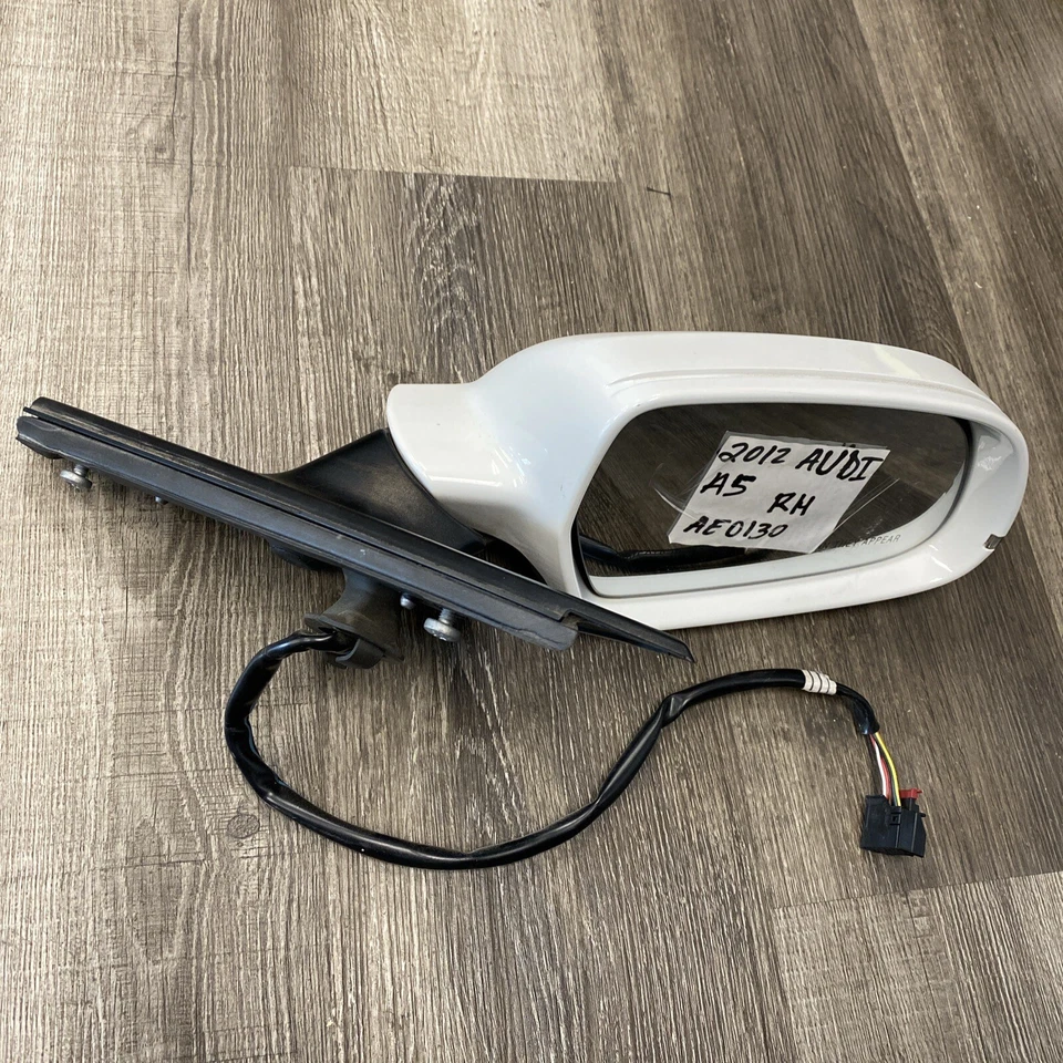 OEM 2008-2014 Audi A5 Quattro Right Passenger Side View Power Mirror /Auto Dim - Image 4 of 4