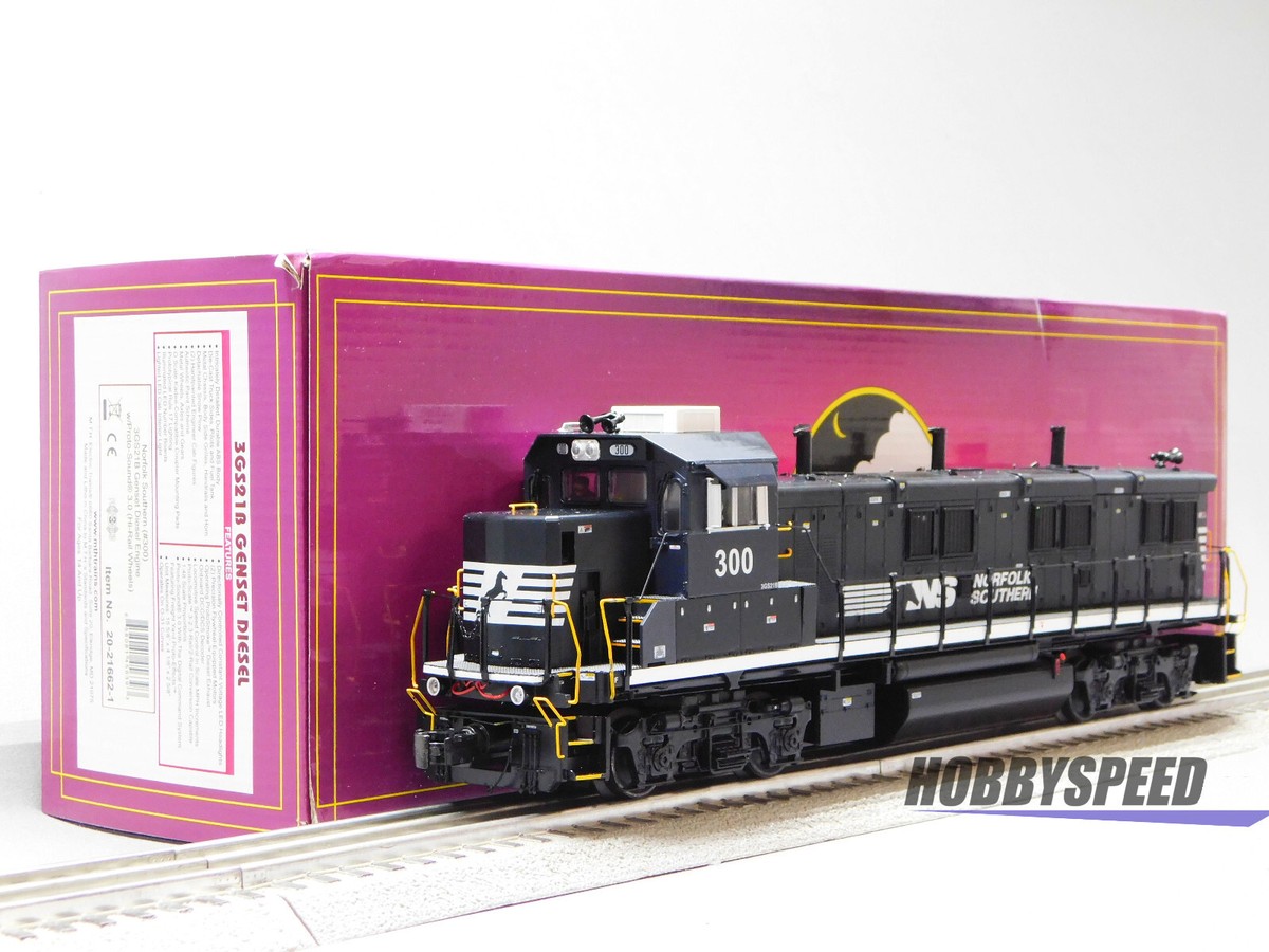 LGB 白ステッチ ブラック タンク MTH PREMIER NS 3GS21B GENSET DIESEL ENGINE O GAUGE 20-21662-1