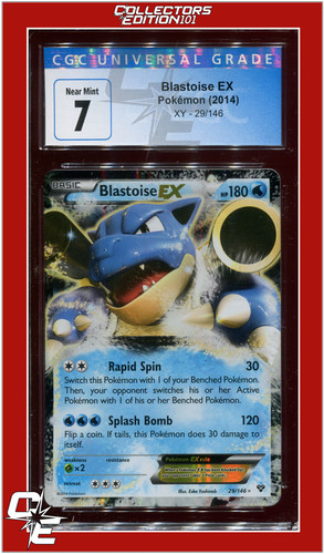 Blastoise-EX graded CGC 7 for sale on eBay